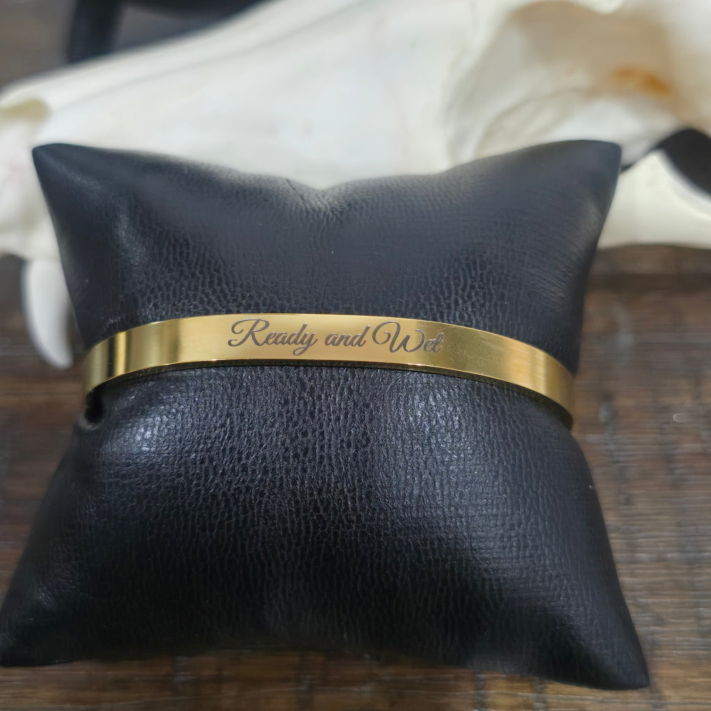 Wrist Cuff - Ready and Wet