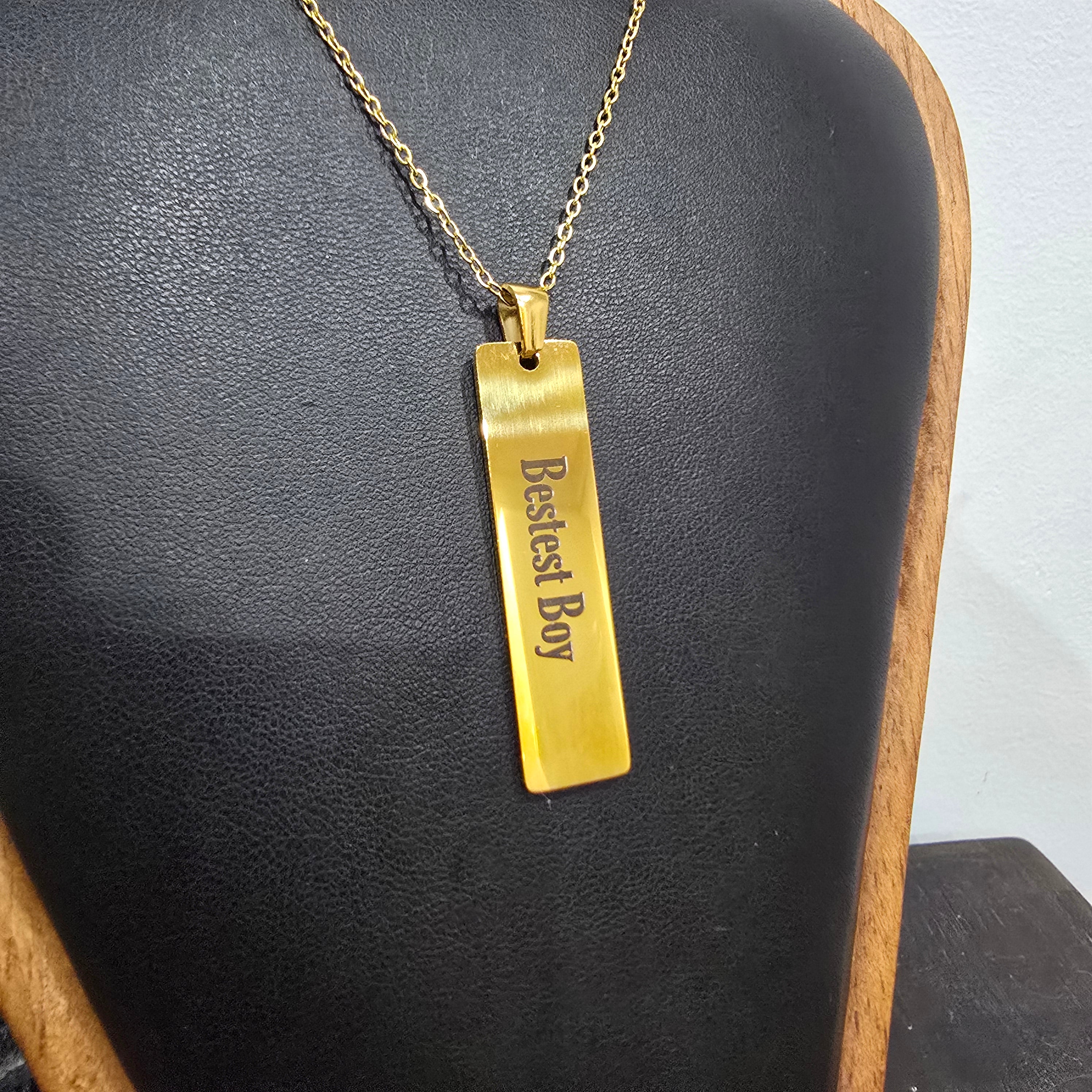 Necklace  - Bestest Boy