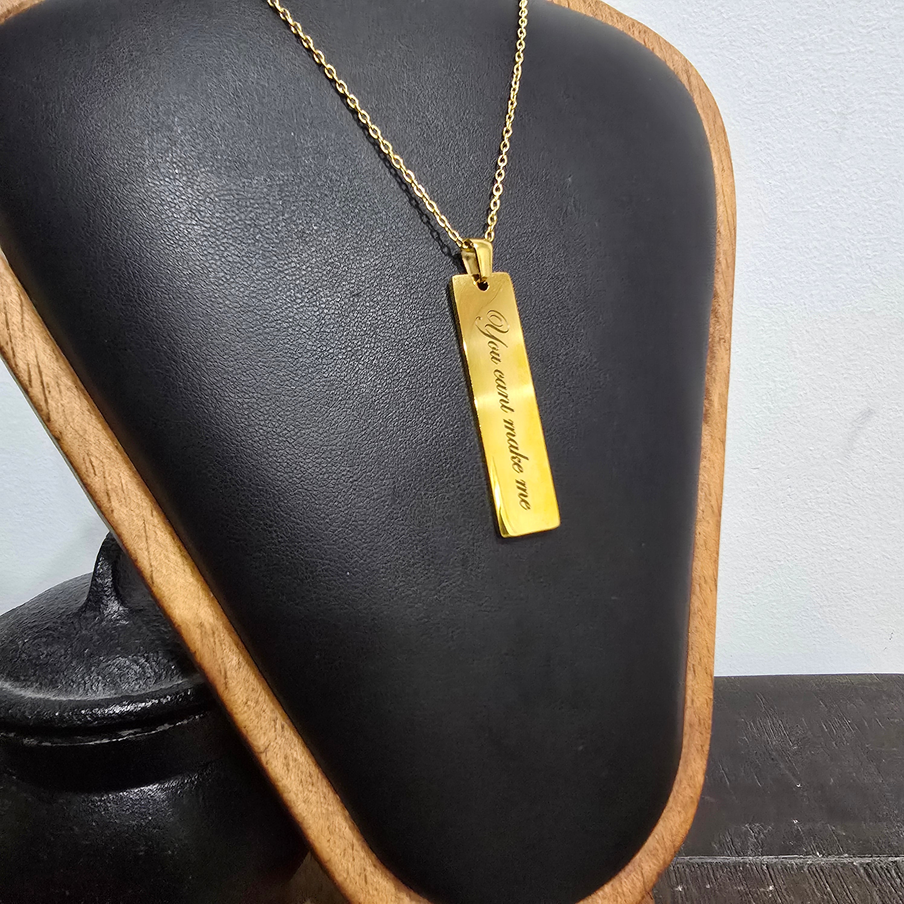 Necklace  - You cant make me