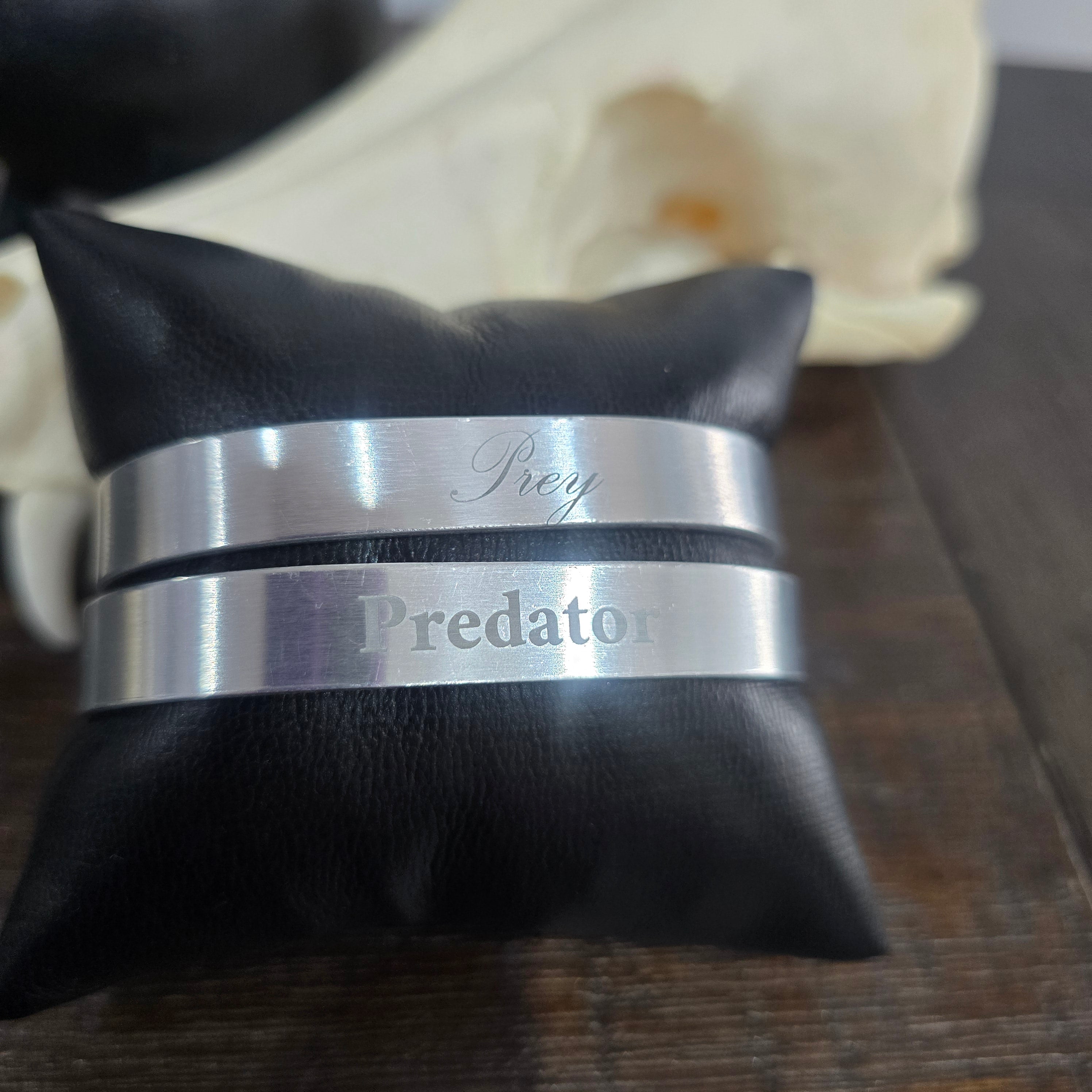 Wrist Cuff Pair - Predator & Prey