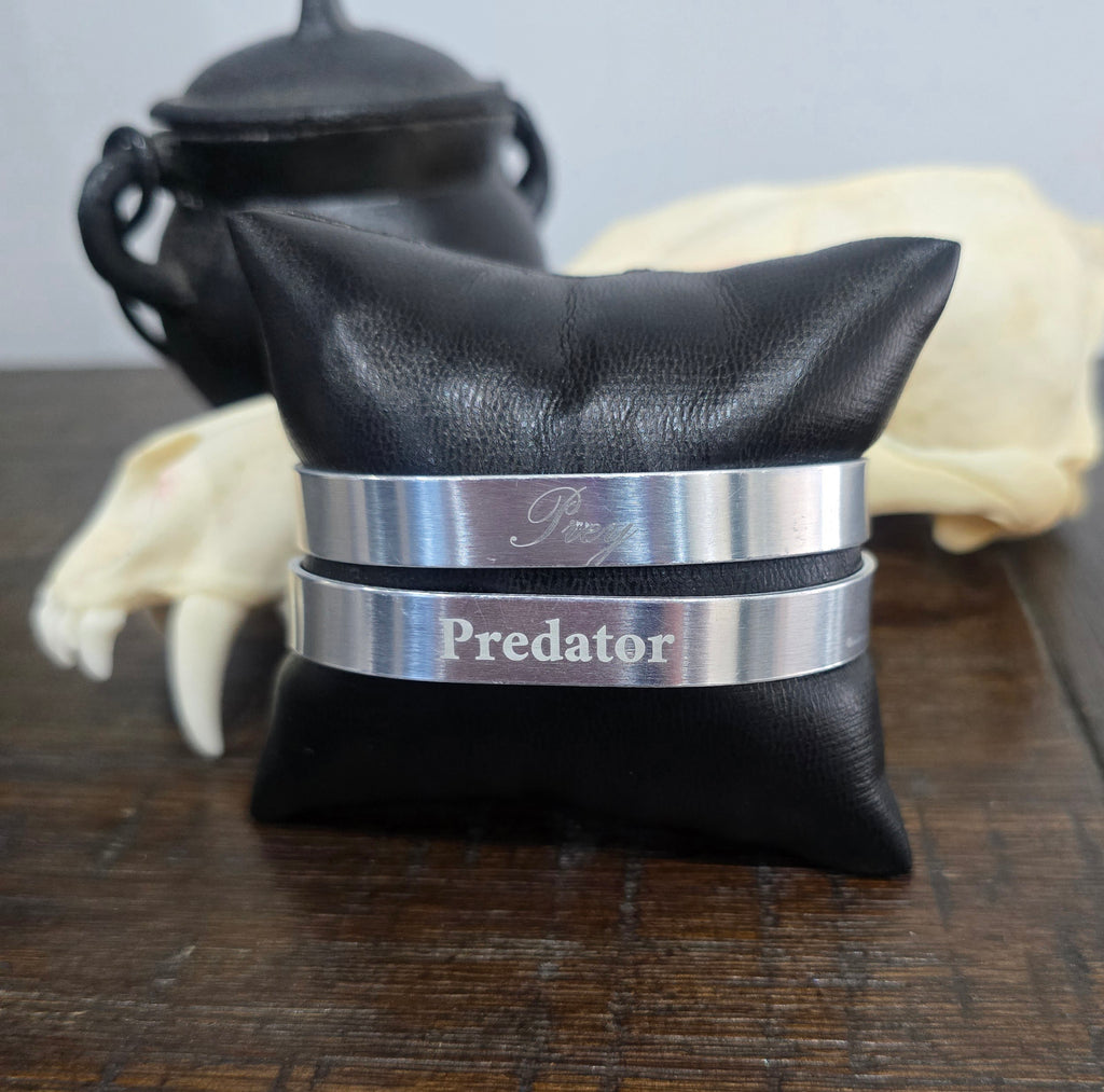 Wrist Cuff Pair - Predator & Prey