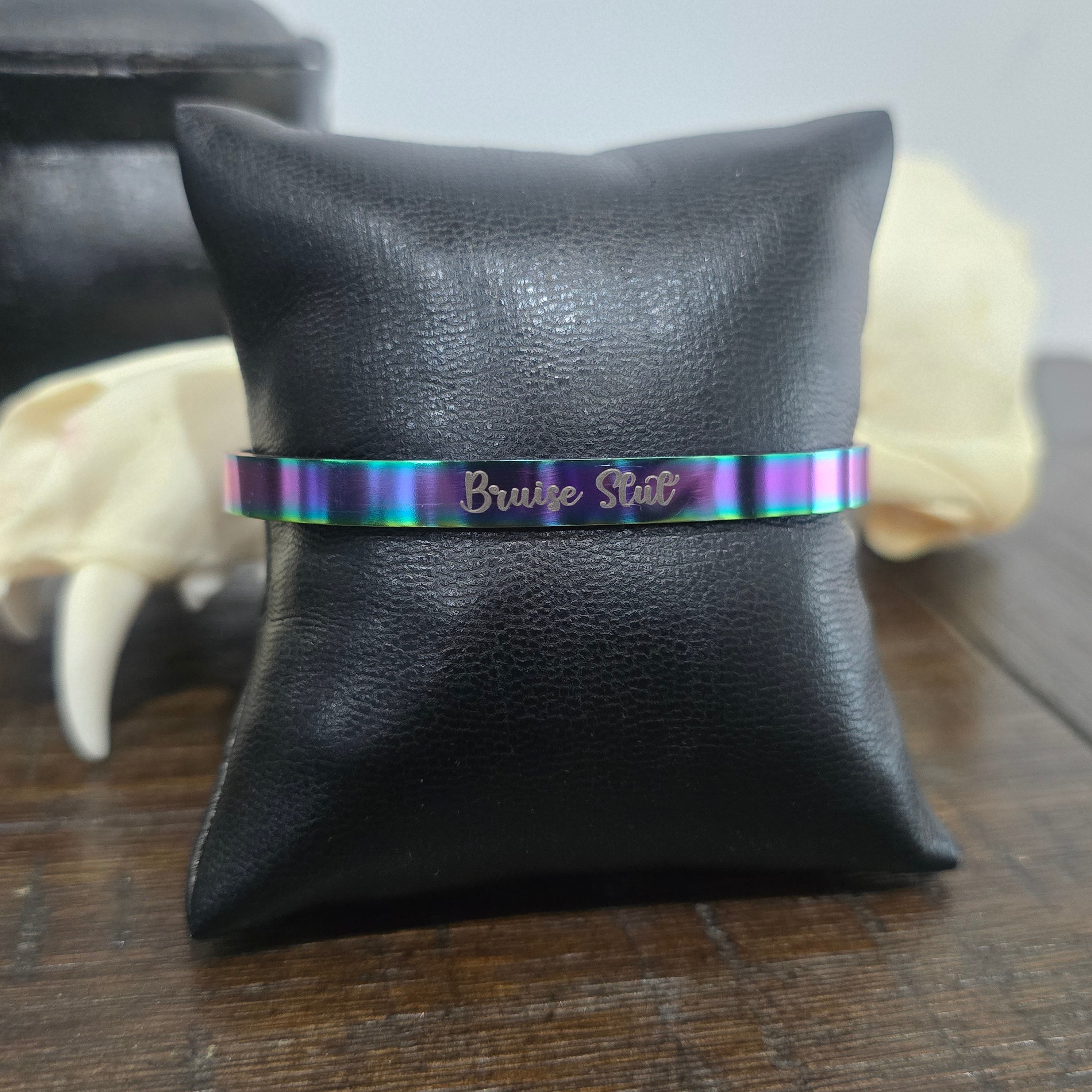 Wrist Cuff - Bruise Sl*t